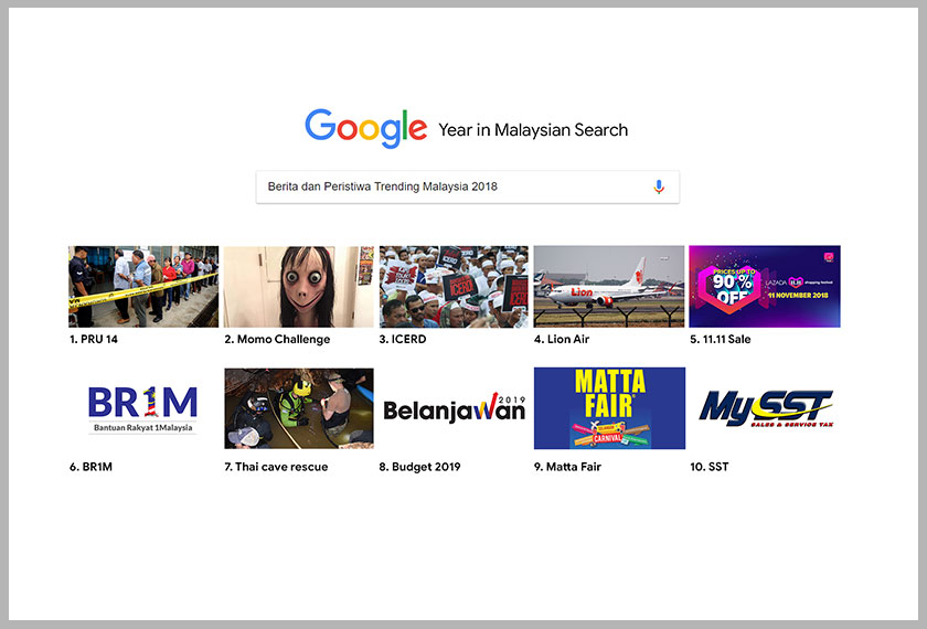 Berita dan Peristiwa Trending Malaysia 2018