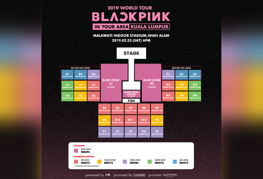 Kesemua zone telah habis dijual