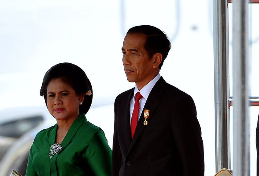 Jokowi dan Iriana tidak pernah meraikan ulang tahun kelahiran atau perkahwinan sepanjang 32 tahun berkahwin. - Bernama