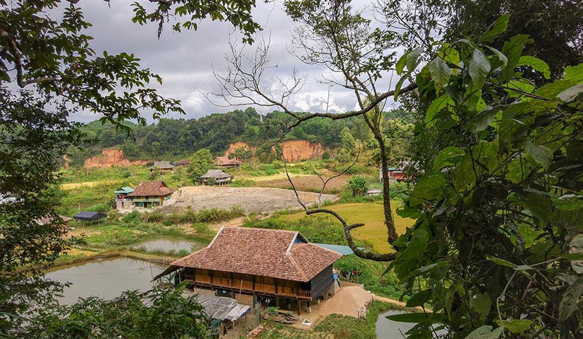 Kampung Nga di Phuong Loi terletak di pinggiran kota Dien Bien Phu. Mai Duong/Ceritalah