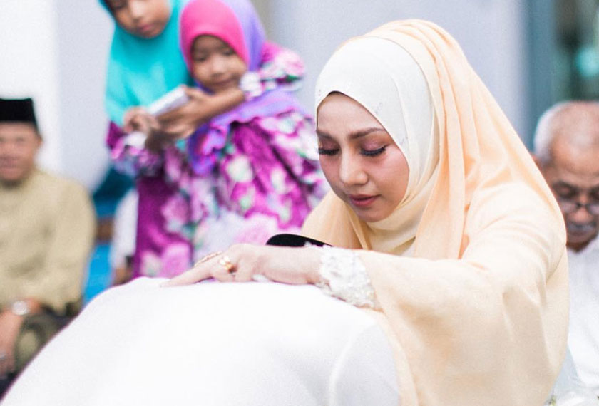 noraniza idris, aliff, kahwin,