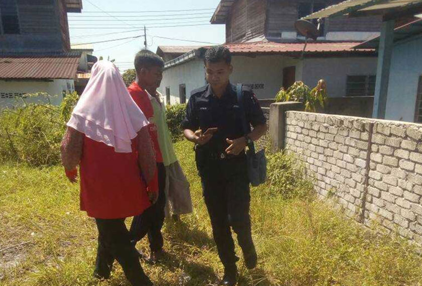 Menurut Abdul Rashid, 60 tahun, pada mulanya dia menyangka bunyi tangisan bayi itu datangnya dari seekor kucing di dalam plastik hitam. - Foto Astro AWANI