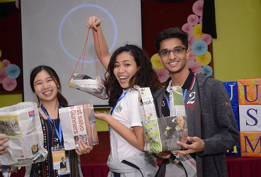 platform terbaik untuk membentuk pemimpin muda yang kreatif, berdikari, peka dan hak asasi merentas sempadan