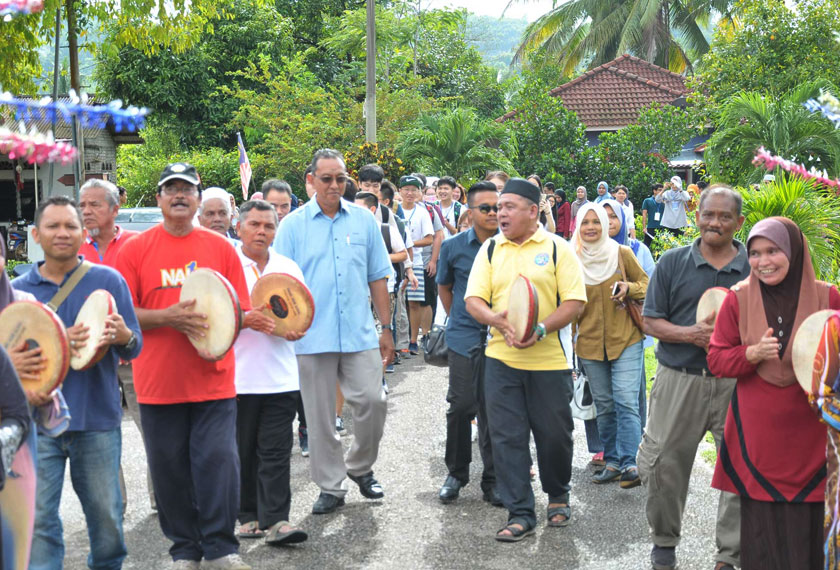 Pelajar China berpeluang menyelami adat dan budaya Melayu dalam program Bakti Siswa (BAKSIS) - Foto AWANI Rangers UUM