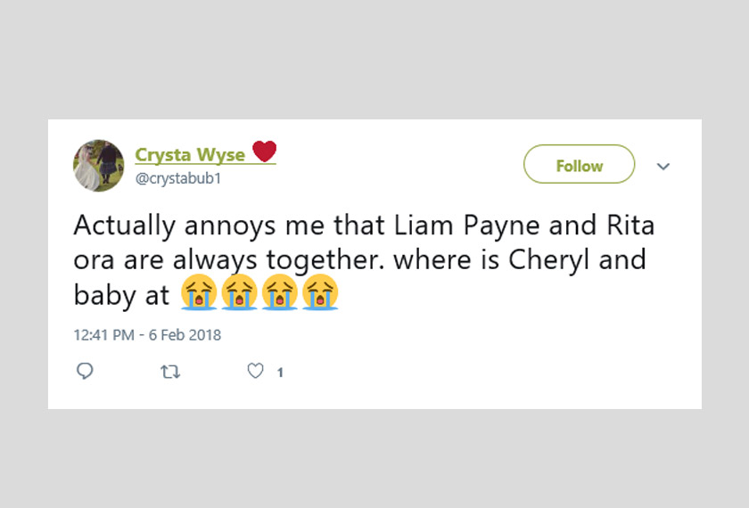 Selain itu, peminat juga meluahkan rasa tidak suka dengan hubungan rapat Liam dan Rita.