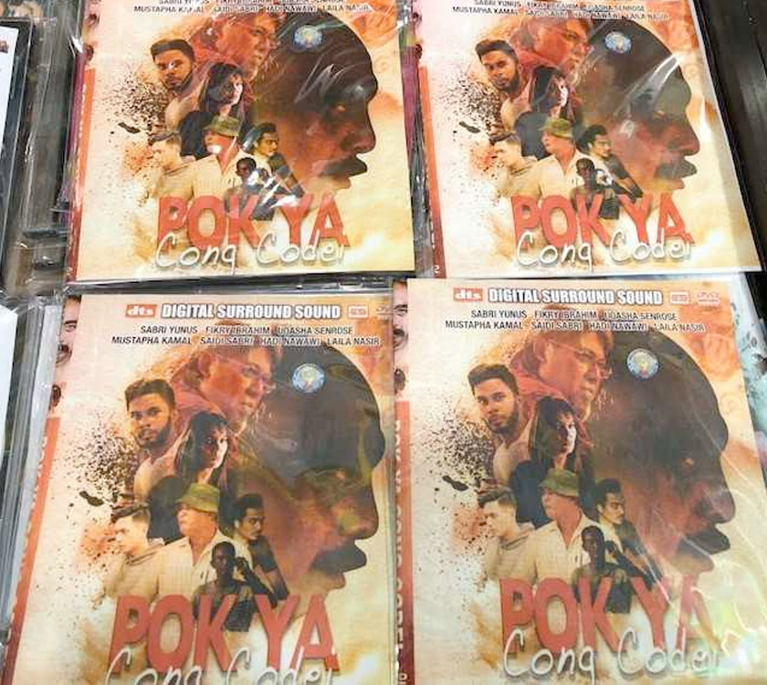 DVD cetak rompak Pok Ya Cong Codei dijual di Kelantan