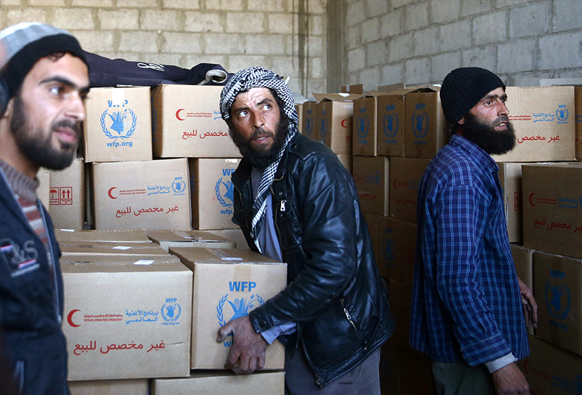 Misi bantuan kemanusiaan yang dihulurkan oleh NGO