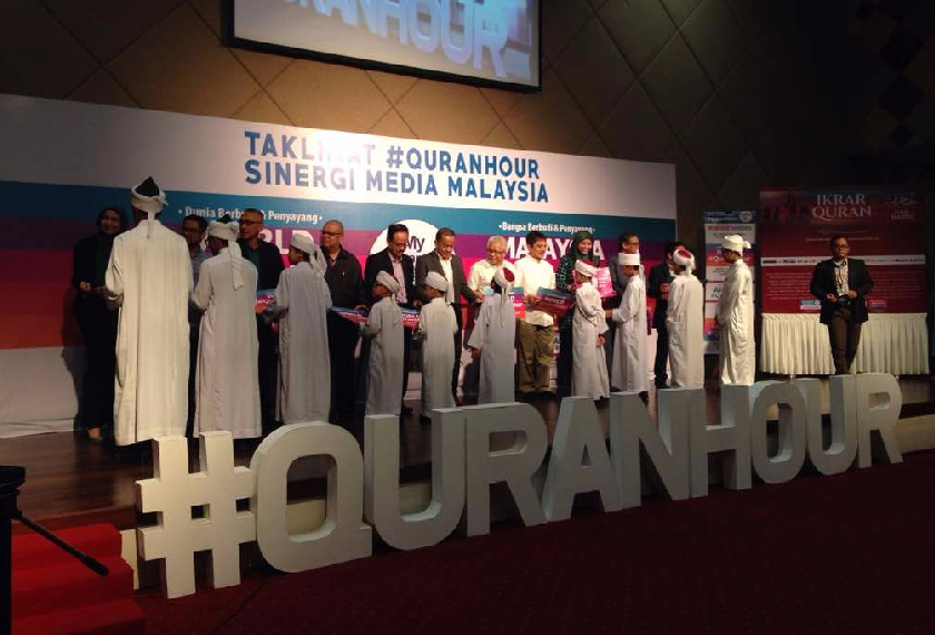 Taklimat Sinergi Media World #QuranHour. Foto: Astro AWANI/Siti Nursyazwani