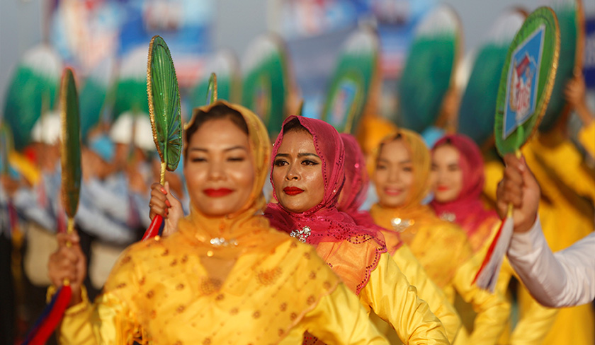 Majlis turut diserikan dnegan persembahan kebudayaan