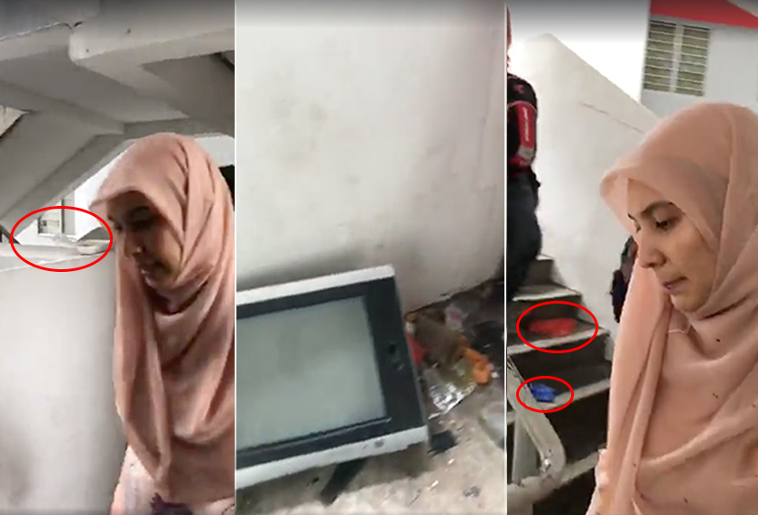 Flat ‘kerusi terbang’ kini bersih, tapi sudah terlewat!