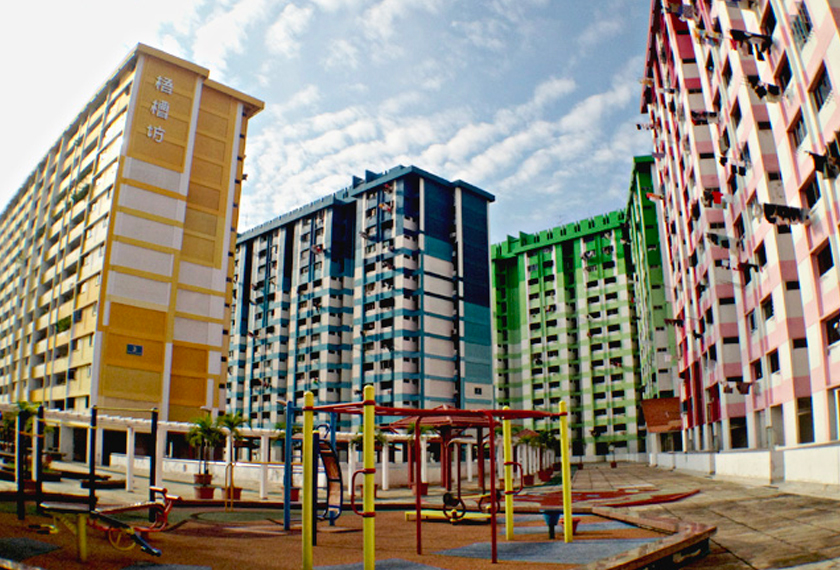 Flat HDB yang sentiasa bersih dan diuruskan dengan baik
