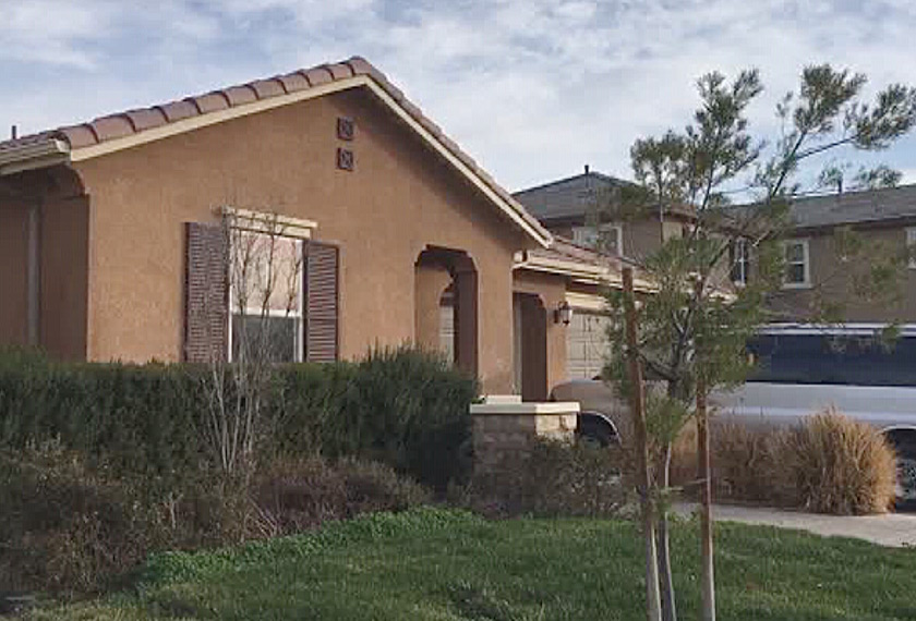 Kediaman Turpin yang menjadi penjara  untuk 13 orang anak pasangan itu selama berbulan-bulan - APTN