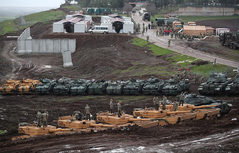 Operasi Olive Branch berlangsung selama empat hari. Foto: Reuters