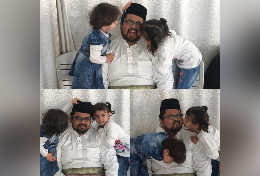 Mereka rindu belaian ayah, Aiman jadi sasaran - Foto Nadia Rahmat