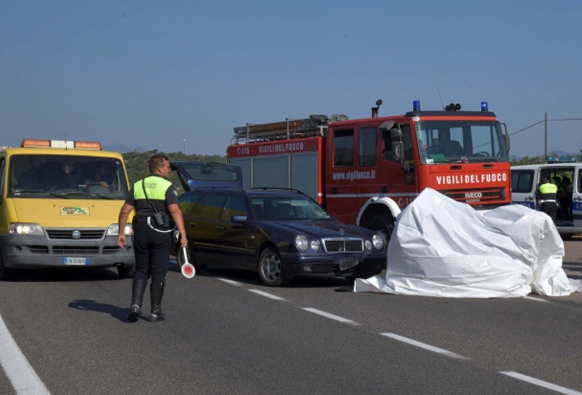 Kejadian berlaku ketika pelakon berusia 57 tahun itu dalam perjalanan ke set penggambaran.- Sumber Daily La Nuova Sardegna