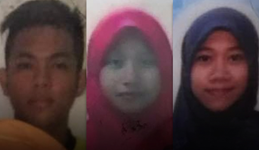 Mohammad Hafiz Shahrul (kiri), NUR FITRAH (tengah) dan Nurbaya Mohd Zaki antara mangsa maut dalam kemalangan melibatkan tujuh kenderaan di kilometer 446, Lebuh Raya PLUS di sini.