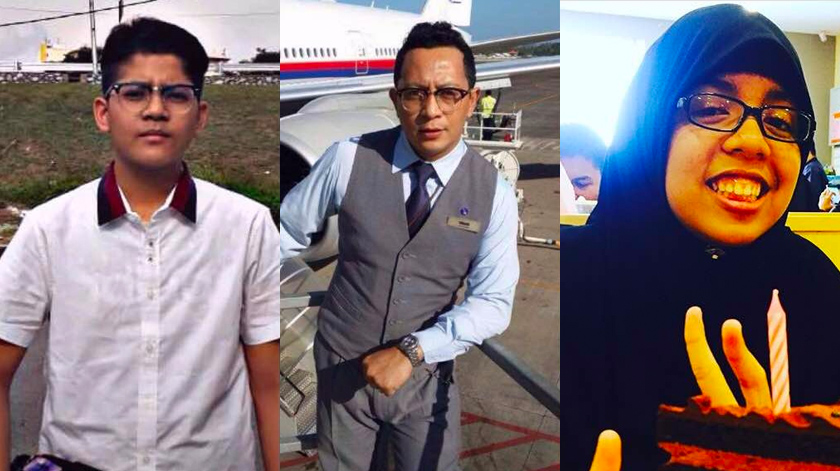Shaikh Danish (17), arwah Shaikh Mohd Noor dan Shaikh Danisha (14). Foto: Astro AWANI