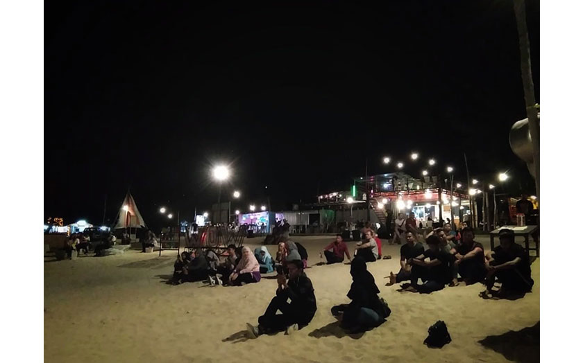 Panggung Pantai mahu setiap sudut dan ruang yang disediakan dapat dimanfaatkan pengunjung dengan sewajarnya. - Foto: @twitter.com/PanggungPantai 