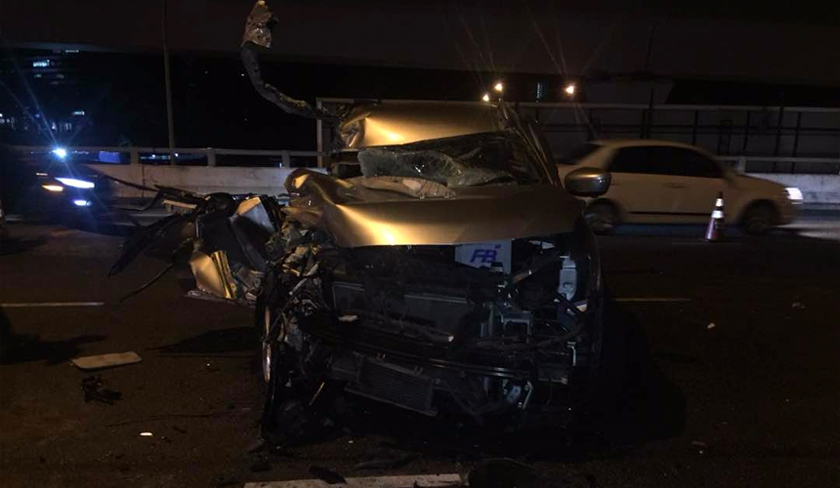 Ahli Dewan Undangan Negeri (ADUN) Balakong, Ng Tien Chee maut dalam kemalangan di Kilometer 11.7 Lebuhraya Grand Saga