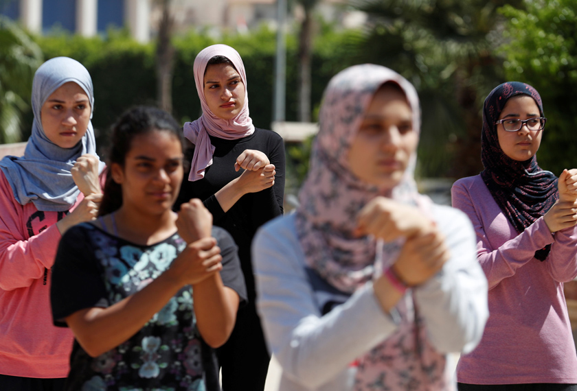 Mereka kini berhasrat untuk menubuhkan satu kumpulan profesional bagi sukan ekstrem tersebut di Mesir. Foto: Reuters