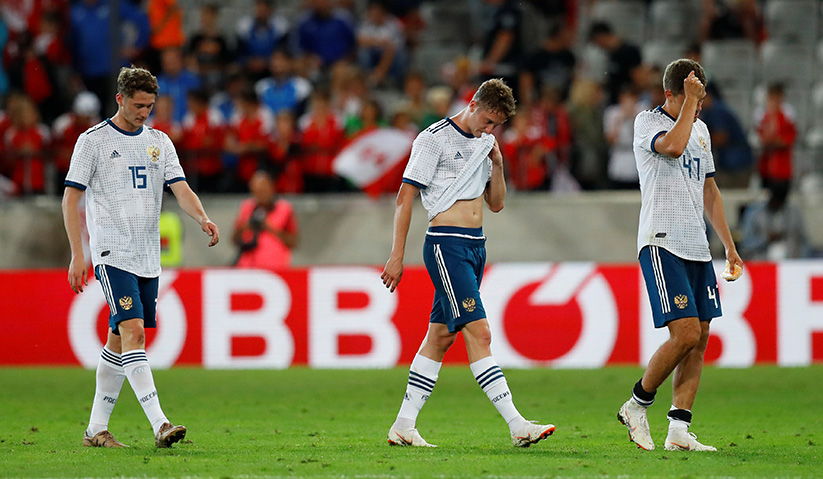 Rusia belum melakar sebarang kemenangan selepas enam perlawanan persahabatan.