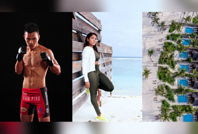 Saiful Merican dan Kai bakal mengadakan kem MMA selama tiga hari di pantai Maldives.