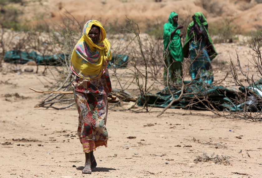Wujud juga budaya yang diamalkan oleh masyarakat Somalia yang meletakkan wanita pada keadaan yang terancam. -Foto AP