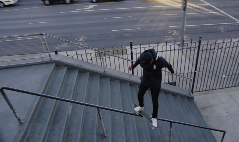 Salah satu babak dalam video ’Til Death terbitan Nike SB. - Foto tawan skrin video ’Til Death.