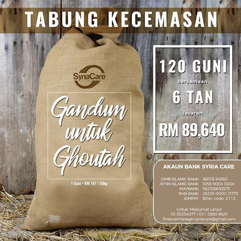 Pengerusi Syria Care, Siti Sakinah Meor Omar