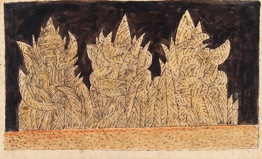 Salah satu karya daripada siri Pago Pago (foto: Galeri Nasional Singapura)