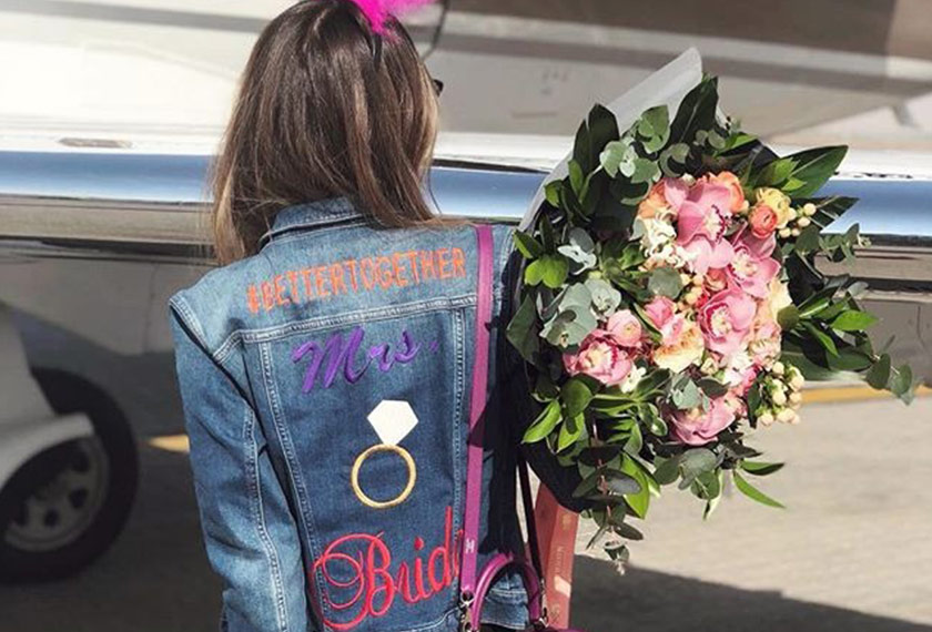 Pesawat Bombardier CL604 yang dirakam Mina Basaran di akaun media sosialnya - Foto Instagram/minabasaran