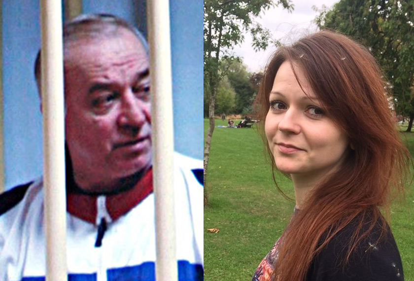Sergei Skripal dan anak perempuannya Yurlia 33 tahun, diracun pada 4 Mac di kawasan membeli-belah di bandar Salisbury, British.