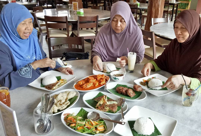 Ruang di Restoran Mergastua juga sesuai untuk majlis tertutup seperti keramaian keluarga mahupun pertemuan korporat. - Instagram @mergastuarestaurant