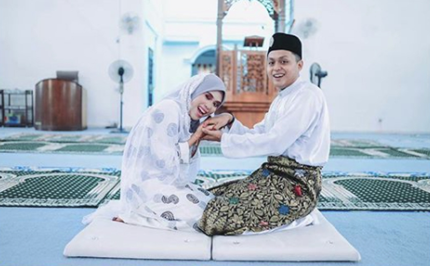 Badriyah dan Syaiful diijabkabulkan pada 18 November tahun lalu.