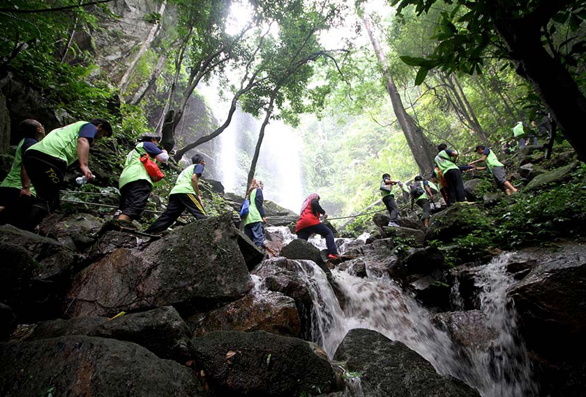 Hutan itu menawarkan keindahan semula jadi di dalam hutan hujan tertua dunia berusia lebih 130 juta tahun di Taman Negeri Royal Belum. - BERNAMA