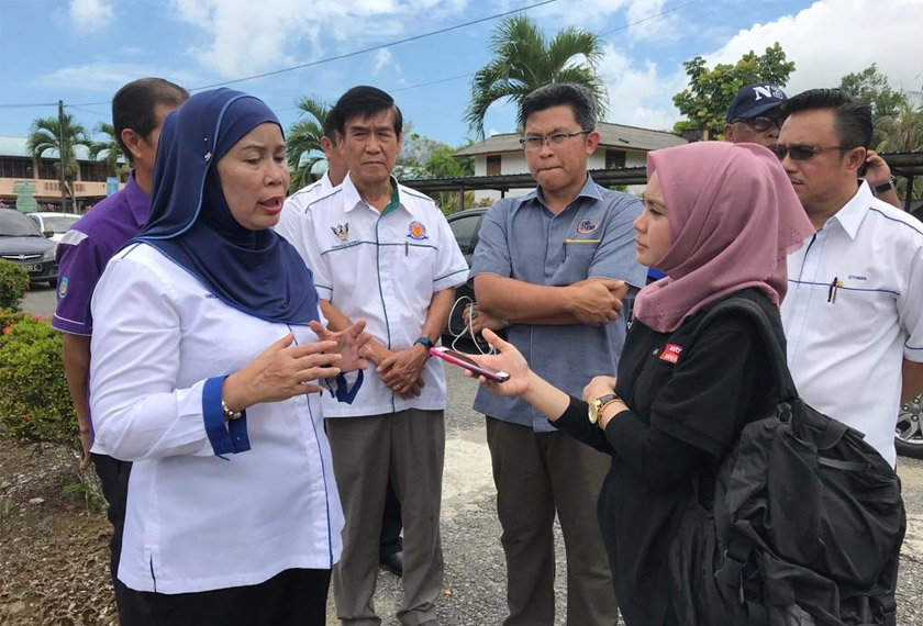 Datuk Jamilah Anu ketika ditemui Astro AWANI di Sematan, pada Rabu.