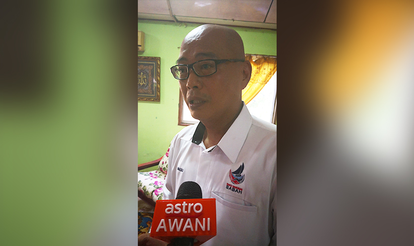 Calon Parti Warisan MA Ghazali yang ditemui di rumahnya di Bukit Garam, Kinabatangan