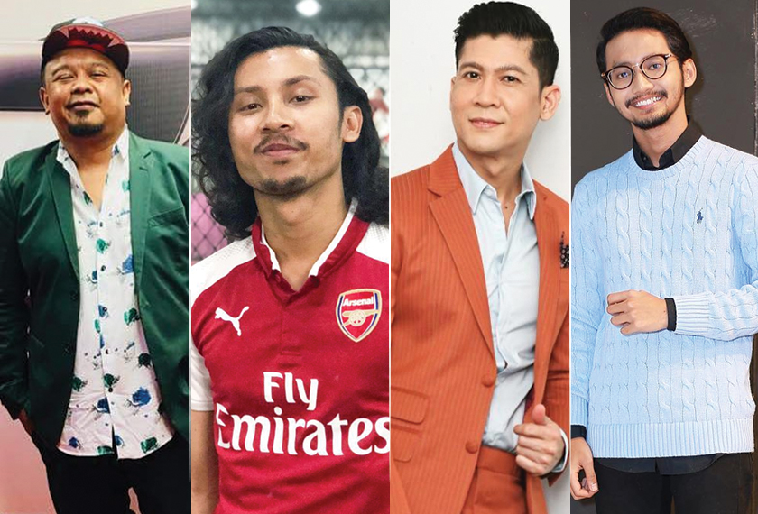 Dari kiri Cat Farish, Luqman Hafidz, Zarul dan Sufian Suhaimi.