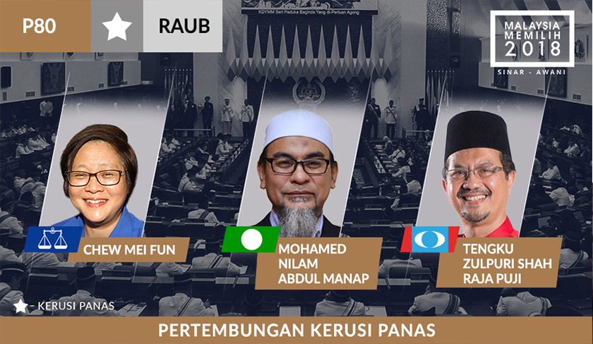 Calon PRU14 Parlimen Raub P.80