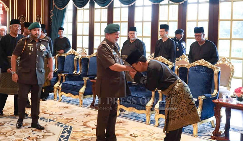 Osman mendapat restu daripada Sultan Johor, Sultan Ibrahim Sultan Iskandar untuk menjawat jawatan Menteri Besar Johor ke-16.