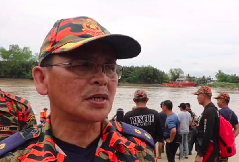 Komander Operasi Jabatan Bomba dan Penyelamat Malaysia Sarawak, Jackson Anyia.