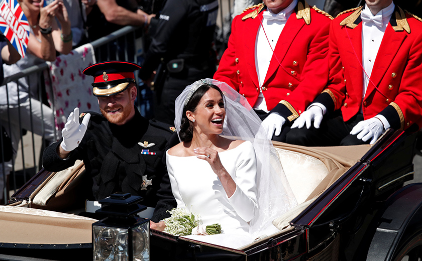 Tiada lagi dunia glamor bagi Meghan selepas menjadi sebahagian daripada kerabat diraja. - Gambar fail