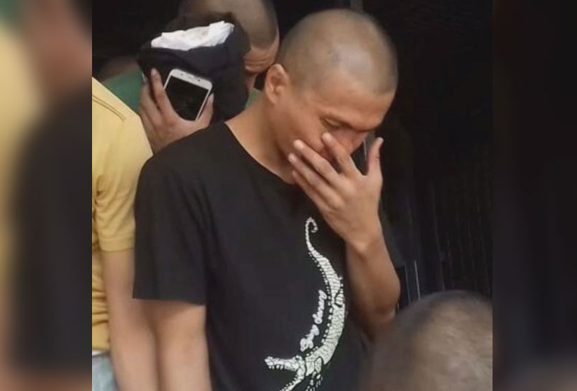 Md Nur Azman memohon mahkamah meringankan hukuman kerana telah insaf dengan perbuatan yang dilakukannya.