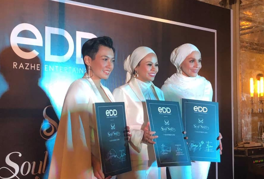 Misha Omar,Siti Sarah, dan Noryn Aziz bakal bergabung bagi menjayakan Konsert Soul Sisters 