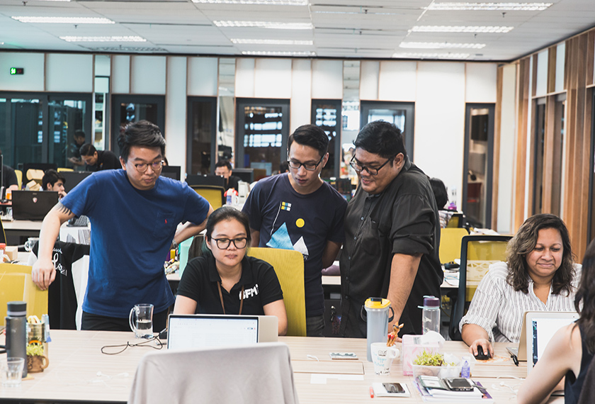 'When we started it was just radio. Now we’re increasing our video and digital content.' Pix by Joe Kit Yong