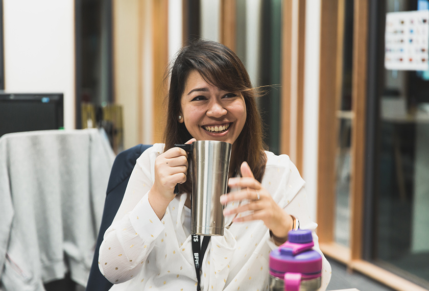 'I sleep at 7:30 P.M. every night. I start the morning with a cup of coffee – I can’t function without it.' - Pix by Joe Kit Yong