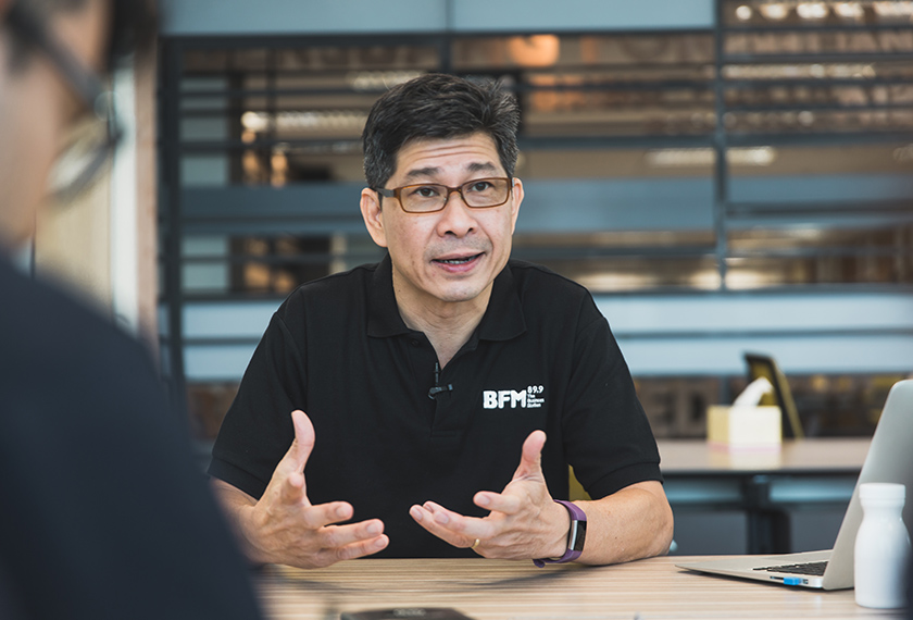 'I’m a producer for the weekend programs, but I’m also the station’s music lead, Malek reveals. Pix by Joe Kit Yong