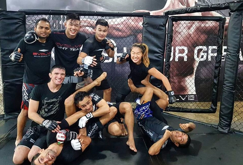 EVOLVE MMA has the largest collection of World Champions in the world. - Facebook pic/Angela Lee