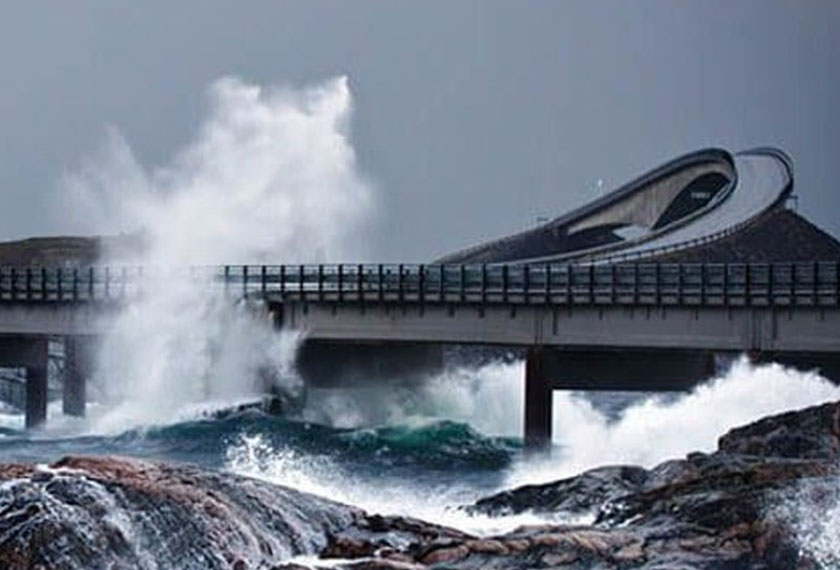 The Storseisundbrua, Atlantic Highway, Norway