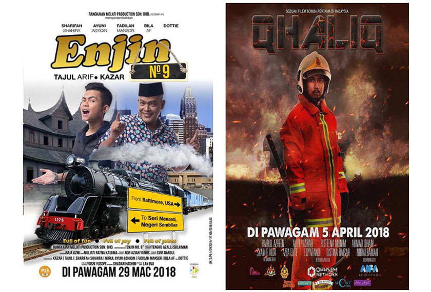 Enjin No 9 dan Qhaliq masing-masing mengutip RM7,000 dan RM14,000 sepanjang tayangan.